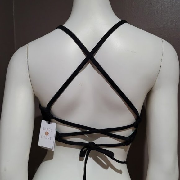 Shade & Shore V-Wire Ribbed Bikini Top - Picture 4 of 9